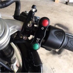 MV Agusta F3 2 Button Race Handlebar Switch Assembly, Plug and Play
