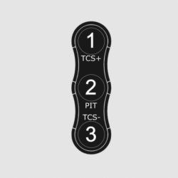 Yamaha R6 '17 Woolich ECU LHS 3 Button Race Handlebar Switch Assembly, Plug and Play